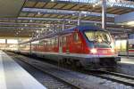 Der M�nchen-N�rnberg Express in M�nchen Hbf am 29,07,11