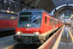 Am 6.1.11 steht im frischen Lack ein Wittenberger Steuerwagen im Frankfurter Hbf