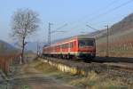 Die RB nach Koblenz in Pommern (Mosel) am 29,01,11