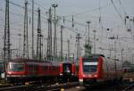 Wenig sp�ter trifft der �berf�llte 612 505 aus Saarbr�cken ein.
