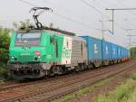 437023 mit der  blauen Wand  in Porz Wahn am 19.05.2011