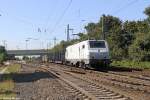 Die E37 511 in Duisburg Hochfeld-S�d am 01.10.2013