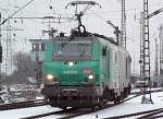 437014 der SNCF/FRET verl�sst den Gbf.