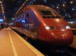 ein etwas bunterer Thalys in K�ln Hbf am 15.01.10