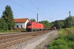 Die 1016 040-6 in A�ling (Oberbay) am 02,08,12