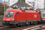 Die 1016 016-6 mit dem IC 2082 K�nigsee bei der Einfahrt in Hannover Hbf, am 25,08,09