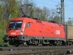 1016 022-9 der �BB in Gremberg am 22.04.2010
