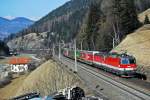 1144 205 + 1444 263 schlengeln sich hinauf zum Brenner.
