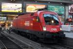 Die 1116 253-4 in M�nchen Hbf am 08,02,11