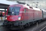 Der Rail Cargo Austria Taurus 1116 003 in M�nchen Hbf 08,02,10