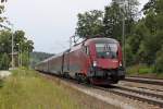 Die 1116 223 in A�ling (Oberbay) am 30,07,11 