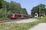 Der Railjet in A�ling (Oberbay) am 02,08,12