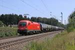 Die 1116 257-5 in Gro�karolinenfeld am 02,08,12