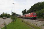 Die 1116 255-9 in A�ling (Oberbay) am 05,08,12
