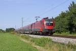 Die 1116 236 und 1116 249 in Raubling am 05,08,12 