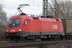 Die 1116 031-4 in Gremberg am 20,03,10