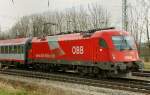 1216 012-5, aufgenommen am 02.04.12 in A�ling.