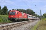 Die 1216 012 in Gro�karolinenfeld am 02,08,12