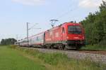 Die 1216 012 in Raubling am 03,08,12 