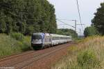 Die 370 005 mit dem Berlin-Warszawa-Express bei Jacobsdorf am 16.08.2013