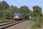 Die Hectorrail 242.517 in Ratingen Lintorf am 01.10.2013 