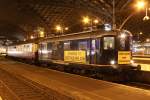 Die Centralbahn 10008 Re 4/4 mit einen Partyzug in K�ln Hbf am 28,02,10